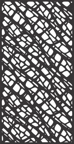 Panel decorative wall screen pattern