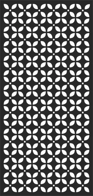 decorative pattern door