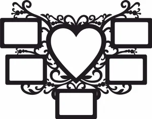 Picture frame holder memories for couple married