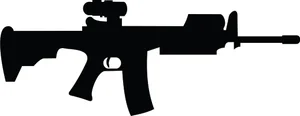 Rifle silhouette
