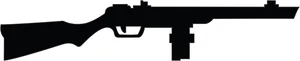 Rifle silhouette