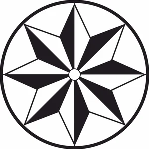 geometric Round pattern