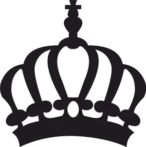 Royal crown silhouette