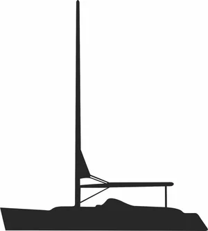 Sailboat sailing ship