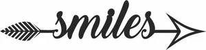 smiles arrow sign