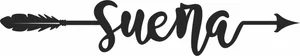 Suena arrow sign
