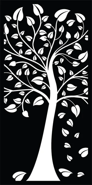 Tree decorative panel