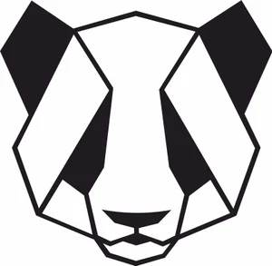 geometric koala bear