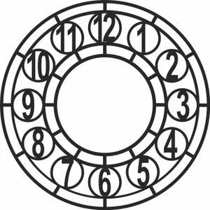 Wall decorative clock