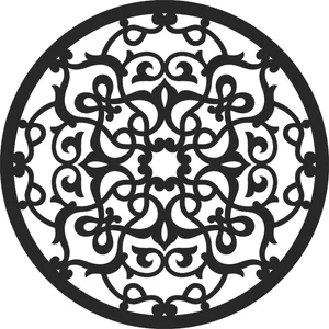 Wall decorative pattern