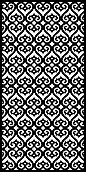 decorative pattern door