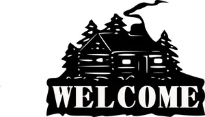 Welcome house sign