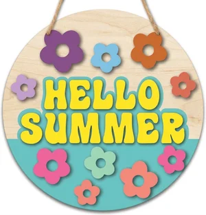 hello summer sign