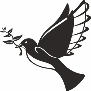 Peace Dove with Olive Branch