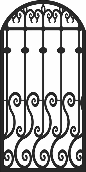 decorative gate