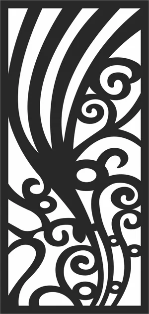 Panel Screen Decorative