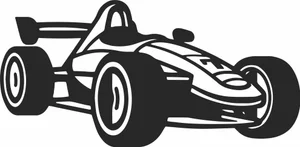 Formula 1 Race Car Vector