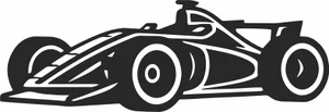 Formula 1 Race Car Vector