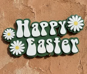 Happy Easter Floral Sign