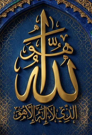 Islamic wall art Allah