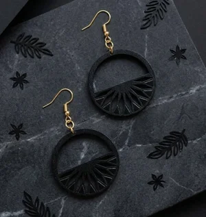 Samira Sun Ray Dangle Earrings