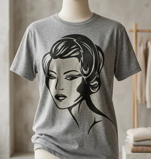retro Flapper Woman Vector Art