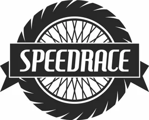 Speedrace Motorcycle Tire Sign Design