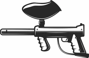 Tactical Paintball Marker Gun Sign