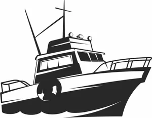 Fishing Boat Illustration